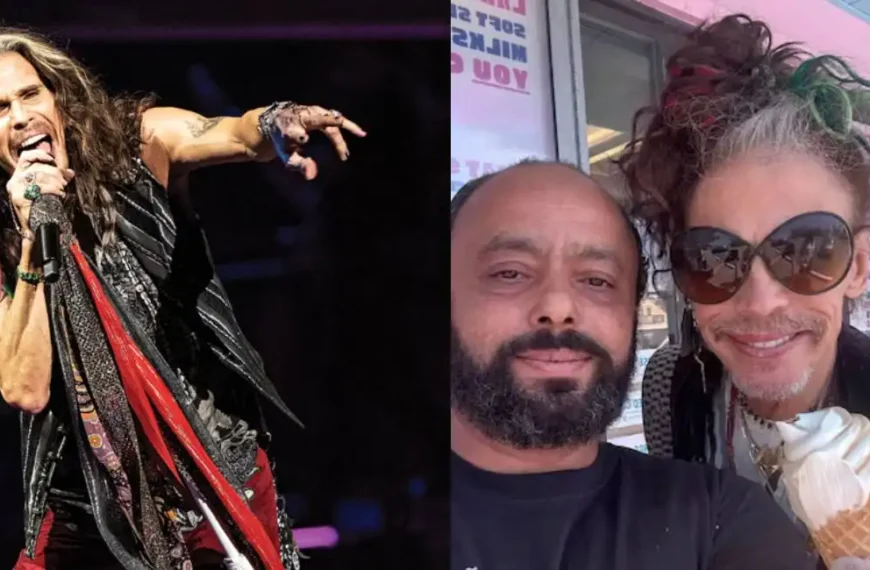 Why Is Steven Tyler’s Surprise Quincy Ice Cream Run Breaking The Internet?